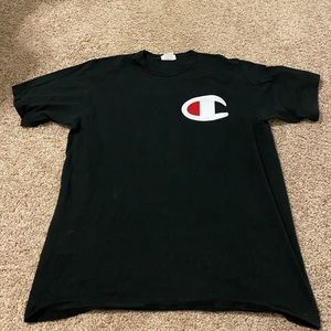 Champion black t shirt